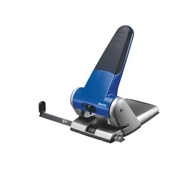 Perforatore 5180 passo 8 cm max 65 fogli 2 fori blu - 10410