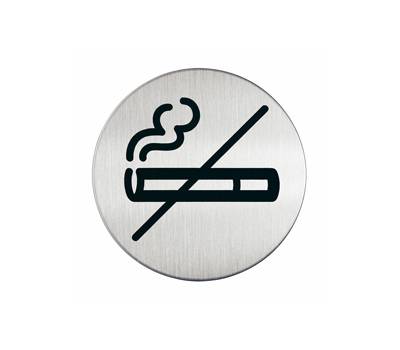 Pittogramma adesivo Zona non fumatori acciaio diametro 8,3 cm Durable 4911 23 - 10767