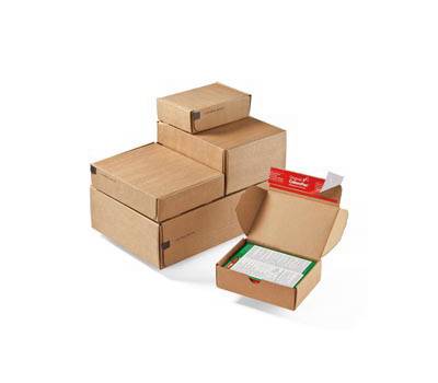 Scatole modulabili CP 080,19,2 x 15,5 x 9,1 cm cartone avana - 10072