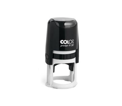 Timbro Printer R30 diametro 30 mm personalizzabile 5 righe autoinchiostrante Colop PR R30 - 10498