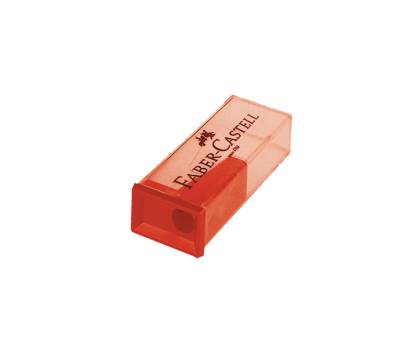 Temperamatite con contenitore - 1 foro - conf. 25 pezzi - Faber Castell - 581525 - 7891360635598 - DMwebShop - 4