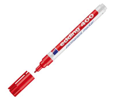 Marcatore permanente 400 - punta conica - tratto 2 - 4 mm - astuccio 10 colori assortiti - Edding - E-400 10 - 4004764858866 - DMwebShop - 3