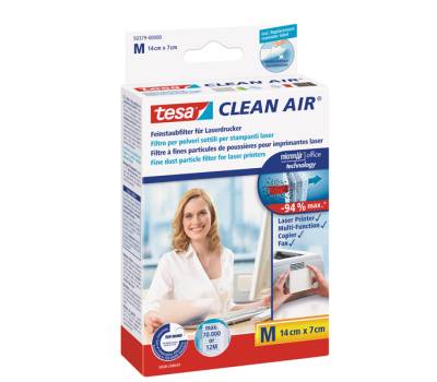Filtro Clean Air per stampanti e fax - 14 x 7 cm - Tesa - 50379-00000-02 - 4042448154699 - DMwebShop - 4