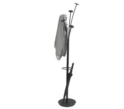 Appendiabiti a 5 posti Festival - 175 cm - nero - Alba - PMFEST N - 3129710017324 - DMwebShop - 3