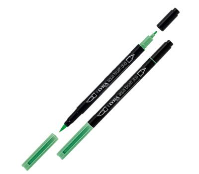 Pennarello Aqua Brush Duo - colori pastel - conf. 6 pezzi - Lyra - L6521061 - 4084900610190 - DMwebShop - 3