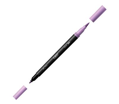 Pennarello Intensity Pastel - dual tip brush - colori assortiti - conf. 6 pezzi - Bic - 503826 - 3086123681323 - DMwebShop - 6