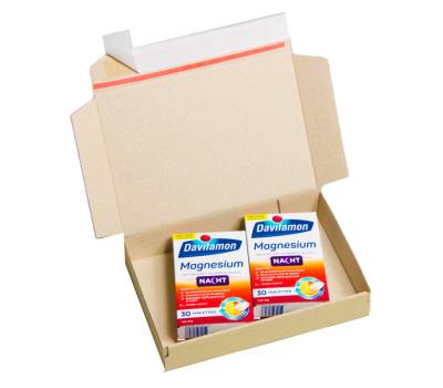 Scatola per spedizione Grass Box - A5 - 24 x 16,2 x 4 cm - grigio - conf. 50 pezzi - Bong Packaging - 554108 - DMwebShop - 3