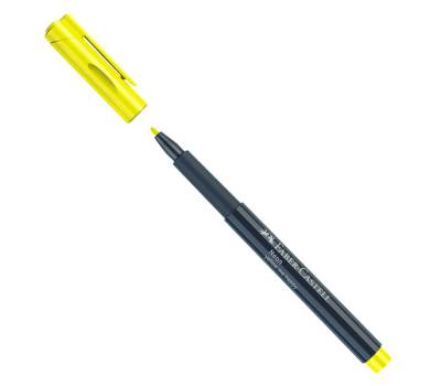 Marcatori - punta 1,5 mm - colori assortiti neon - conf. 6 pezzi - Faber Castell - 160806 - 4005401608066 - DMwebShop - 6
