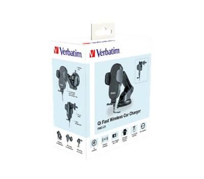 Caricatore Auto Wireless - FWC-01 Qi - Verbatim - 49552 - 23942495529 - DMwebShop - 5
