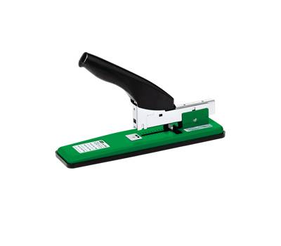 Cucitrice da tavolo - alti spessori - capacita' massima 100 fogli - verde - Lebez - 6666 - 8007509066669 - DMwebShop