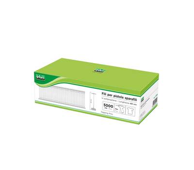 Fili per sparafili 5260 - 6,5 cm - trasparente - conf. 5000 pezzi - Lebez - 5268 - 8007509041208 - DMwebShop