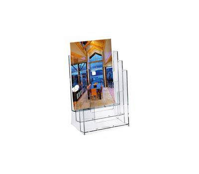 Portadepliant - plasticca trasparente - 23 x 33 x 14 cm - Lebez - 5024 - 4891201000717 - DMwebShop