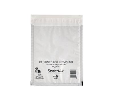 Busta imbottita Mail Lite Tuff Cushioned formato D (18 x 26 cm) - bianco impermeabile - conf. 10 pezzi - Sealed Air - 103024704 - 5051146001678 - DMwebShop