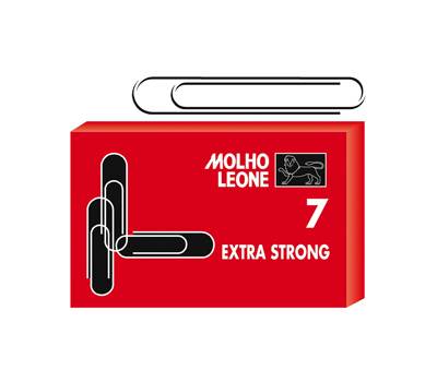 Fermagli zincati N.7 - lunghezza 75 mm - scatola 25 pezzi - conf. 5 pezzi - Molho Leone - 21107 - 47865A - DMwebShop