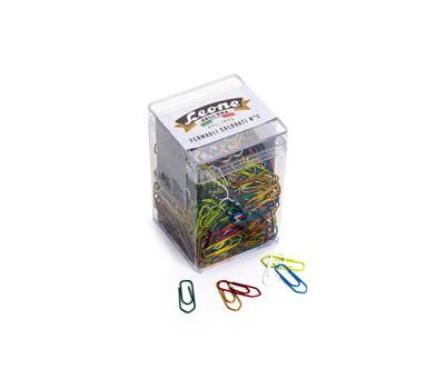 Fermagli metallizzati - n. 2 - lunghezza 2,6 cm - colori assortiti - conf. 500 pezzi - Leone dell'era - FX50 - 8007979003119 - DMwebShop