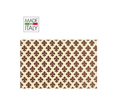 Rotolo Cartarivesto Rex Taco - 49 x 300 cm - adesivo - lavabile - giglio marrone - Rex Sadoch - T33Y3-413 - 8006715002119 - DMwebShop