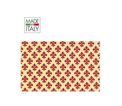 Rotolo Cartarivesto Rex Taco - 49 x 300 cm - adesivo - lavabile - giglio rosso - Rex Sadoch - T33Y3-419 - 8006715002201 - DMwebShop