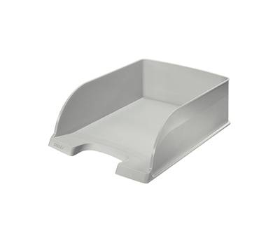 Vaschetta portacorrispondenza Plus Jumbo - 25,5 x 10,3 x 36 cm - grigio - conf. 4 pezzi - Leitz - 52330085 - 4002432370900 - DMwebShop