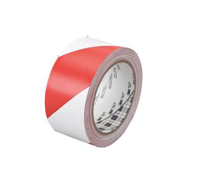 Nastro adesivo vinilico 767 - 50 mm x 33 mt - bianco-rosso - Scotch - 7100015266 - 50021200456874 - DMwebShop