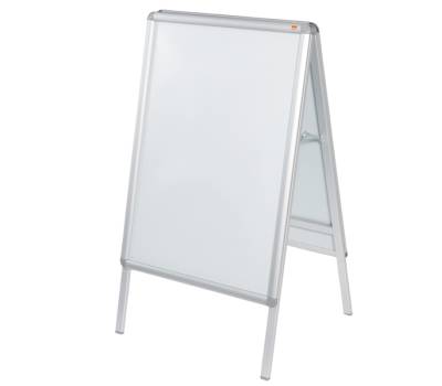 Cavalletto bifacciale A Frame - cornici a scatto - 841 x 594 mm - A1 - Nobo - 1902206 - 5028252193603 - DMwebShop