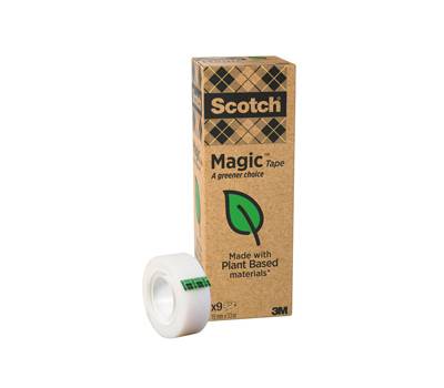 Nastro adesivo Magic 900 - invisibile - ecologico - 19 mm x 33 mt - trasparente - Value Pack 9 rotoli - Scotch - 7100044084 - 4046719270729 - DMwebShop Nastro adesivo Magic 900 - invisibile - ecologico - 19 mm x 33 mt - trasparente - Value Pack 9 rotoli - Scotch - 7100044084 - 4046719270729 - DMwebShop