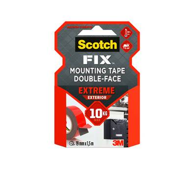 Nastro biadesivo FIX Extreme - 19 mm x 1,5 mt - grigio - Scotch - 7100272781 - 4046719732241 - DMwebShop