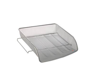 Vaschetta portacorrispondenza Mesh - rete metallica - 27 x 6,5 x 34 cm - argento - Alba - MESHFRA/M - 3129710008957 - DMwebShop