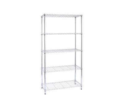 Libreria Archimede Light - 5 ripiani - acciaio cromato - 36 x 90 x 177 cm - Serena Group - ARCHIAC-1436-5 - 8032937534077 - DMwebShop