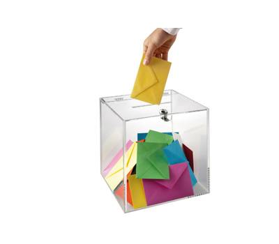 Teca con serratura Mr Acrylic - 25 x 25 x 25 cm - trasparente - Tecnostyl - ACR603 - 8010026009859 - DMwebShop
