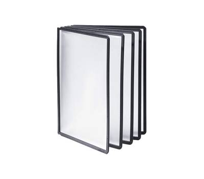 Pannelli di ricambio Sherpa per leggii Vario - nero - conf. 5 pezzi - Durable - 5606-01 - 4005546571256 - DMwebShop