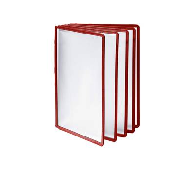 Pannelli di ricambio Sherpa per leggii Vario - rosso - conf. 5 pezzi - Durable - 5606-03 - 4005546521428 - DMwebShop