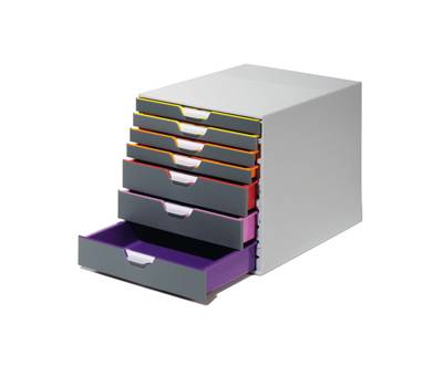 Cassettiera Varicolor - 28 x 35,6 x 29,2 cm - 7 cassetti - Durable - 7607-27 - 4005546701943 - DMwebShop