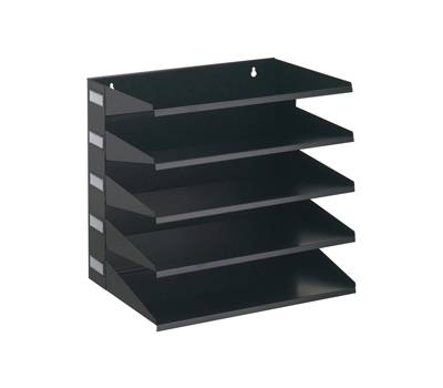 Portadocumenti Sorter Rack - 33 x 36 x 25 cm - 5 scomparti - nero - Durable - 3360-01 - 4005546989464 - DMwebShop