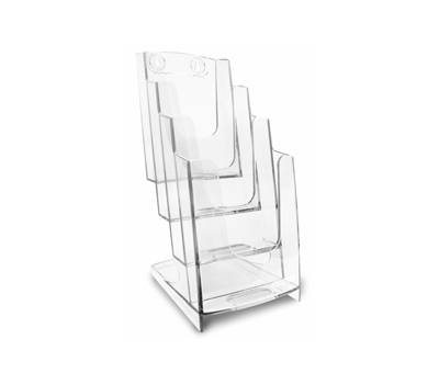 Portadepliant modulare - 4 tasche 1/3 A4 - 11,5 x 26,5 x 18,4 cm - Arda - 70A64 - 8003438007193 - DMwebShop