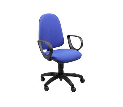 Sedia operativa Jusb - con ruote e braccioli - blu - Unisit - JUSB/EB - 8050043741561 - DMwebShop