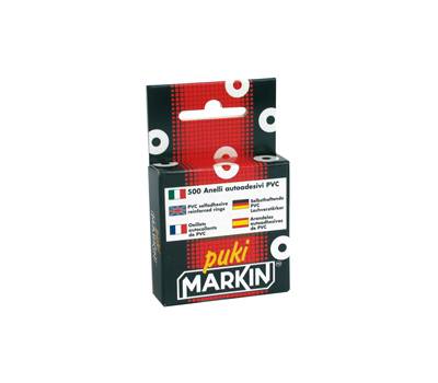 Salvabuchi adesivi - trasparente - conf. 500 pezzi - Markin - X260PUKIT - 8007047004161 - DMwebShop
