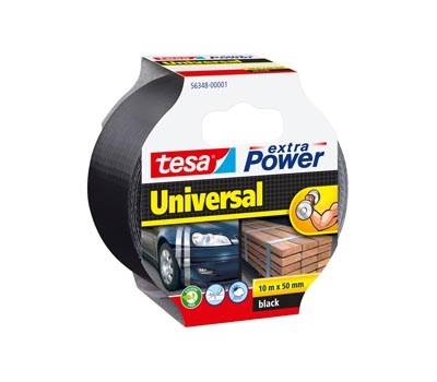 Nastro adesivo Extra Power Universal - 50 mm x 10 mt - nero - Tesa - 56348-00001-06 - 4042448032898 - DMwebShop
