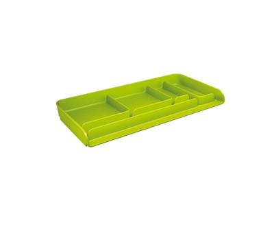 Vaschetta portacancelleria Mydesk - 26,1 x 12,5 x 2,8 cm - verde - Arda - 8110V - 8003438015082 - DMwebShop
