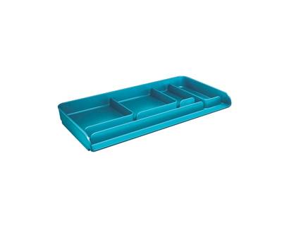 Vaschetta portacancelleria Mydesk - 26,1 x 12,5 x 2,8 cm - turchese - Arda - 8110TU - 8003438015075 - DMwebShop