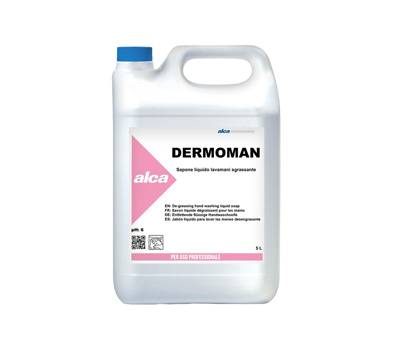 Sapone liquido Dermoman - fiorito - sporco medio - tanica da 5 lt - Alca - ALC578 - 8032937571089 - DMwebShop