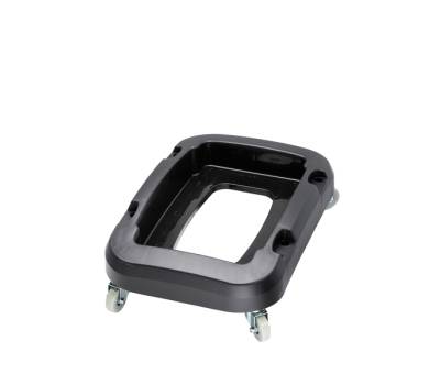 Carrello a 4 ruote per contenitore Office 32,5 × 47 × 15 cm nero Medial 114201 - 12858