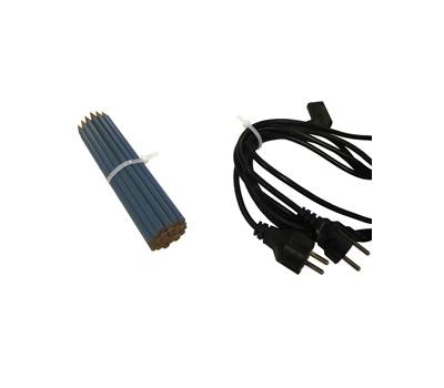 Fascette in nylon - 100 x 2,5 mm - bianco - busta da 100 pezzi - Viva - 3190W - 8014035027002 - DMwebShop