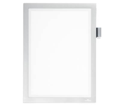 Cornice adesiva Duraframe Note A4 - pannello magnetico - 21 x 29,7 cm - argento - Durable - 4993-23 - 4005546407043 - DMwebShop