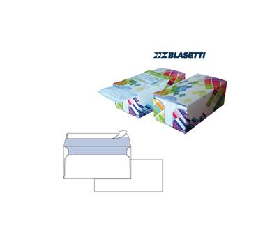Busta Mailpack - senza finestra - strip adesivo - 11 x 23 cm - 90 gr - bianco - dispenser 150 pezzi - Blasetti - 0392 - 8007758003927 - DMwebShop