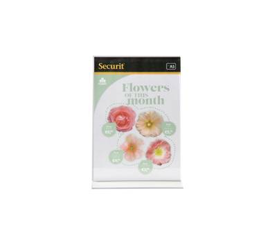Display Portamenu' a T - 15 x 21 cm - A5 - Securit - PFT-ACV-A5 - 8719075280805 - DMwebShop