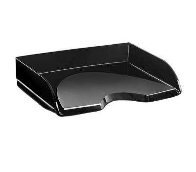 Vaschetta portacorrispondenza - apertura frontale - 26 x 35,1 x 6,9 cm - nero crystal - Cep - 1135220161 - 3462151351603 - DMwebShop