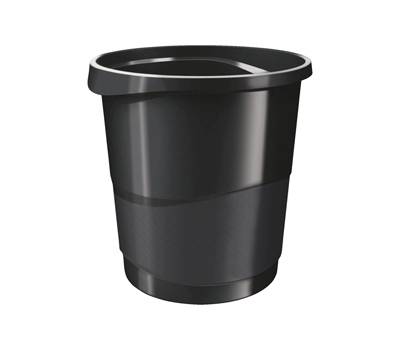 Cestino gettacarte Europost VIVIDA - 25,8 x 28,5 cm - altezza 32,2 cm -14 lt - nero - Esselte - 623952 - 4049793026626 - DMwebShop