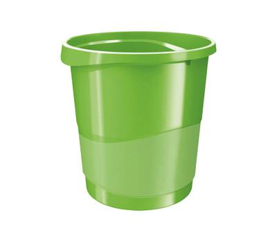 Cestino gettacarte Europost VIVIDA - 25,8 x 28,5 cm - altezza 32,2 cm - 14 lt - verde - Esselte - 623950 - 4049793027845 - DMwebShop