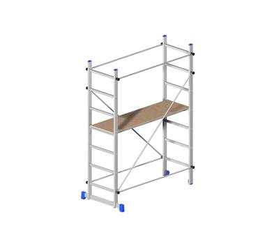 Trabattello Superminio - alluminio - 158 x 80 cm - altezza 220 cm - superminio - Marchetti - 20783 - 8021227005793 - DMwebShop