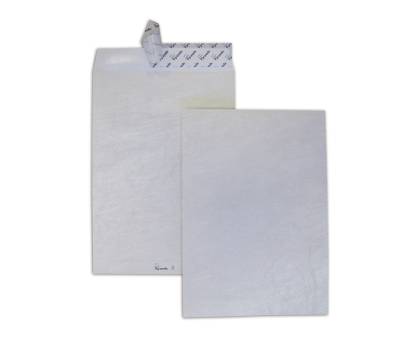 Busta a sacco Postyvek strip adesivo 25 x 35,3 cm 55 gr tyvek bianco - 13070